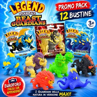 LEGEND OF ANIMALS BEAST GUARDIANS | Promo pack da 12 bustine