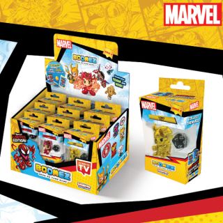 MARVEL BOOMEZ WAVE 4 - Blister Glow in the dark: Display da 9 pezzi