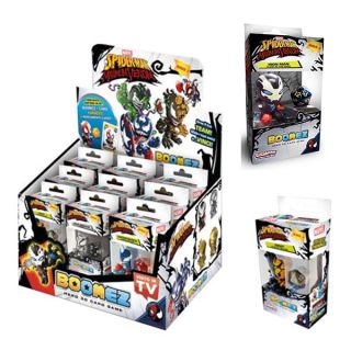 MARVEL BOOMEZ WAVE 3 - Blister Glow in the Dark: Display da 9 pezzi