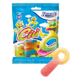 CARAMELLA GOMMOSA CIU FRUTTA – Busta 90g - Pack da 12 buste