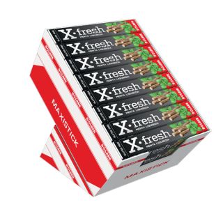 CARAMELLE X-FRESH MENTA LIQUIRIZIA - DISPLAY DA 21 PACCHETTI