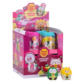 Chupa Chups Sparkling Squishy: Display da 8 pezzi
