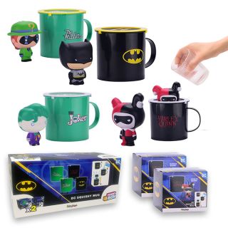 DC Comics Squishy Mug: Funny Box con 2 personaggi diversi