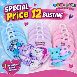 Doki Doki Abbracciotti | Promo pack da 12 bustine