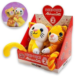Doki Doki Abbracciotti Toy Pack: Coppia Gatti