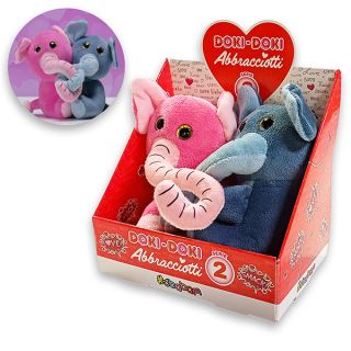 Doki Doki Abbracciotti Toy Pack: Coppia Elefanti