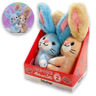 Doki Doki Abbracciotti Toy Pack: Coppia Conigli