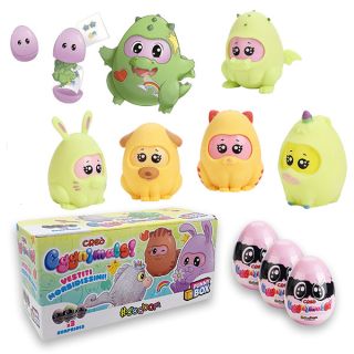 Creo' Eggnimals - FUNNY BOX DA 3 PERSONAGGI DIVERSI