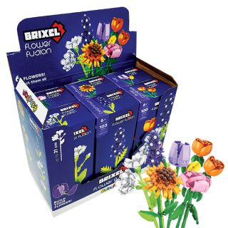 Brixel Flower Fusion: Display da 6 pezzi