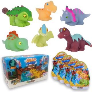JURASSIK FRIENDS JELLY PLANET: Funny Box con 4 personaggi diversi
