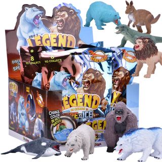 Legend of Animals Fire vs Ice: Display con 8 bustine