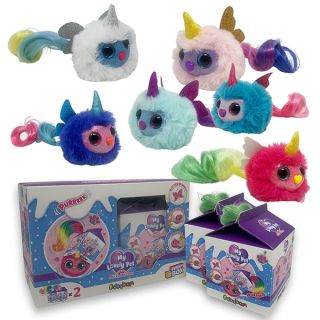 Milky Unicorn con coda vibrante: Funny Box con 2 personaggi diversi