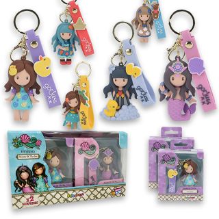 Santoro Gorjuss Key Ring - Funny Box con 2 personaggi diversi