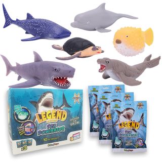 Legend of Animals Sea Dominator: Funny Box con 3 personaggi diversi