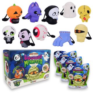 Doki Doki Squishy Monster: Funny Box con 3 personaggi diversi