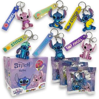 Disney Stitch Key Ring| Funny Box con 3 personaggi diversi