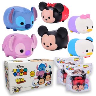 Disney Tsum Tsum Squishy Big Edition: Funny Box con 2 personaggi diversi