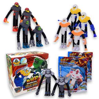 Wild Warriors Ninja Arms Stretch Attack: Funny Box con 2 personaggi diversi
