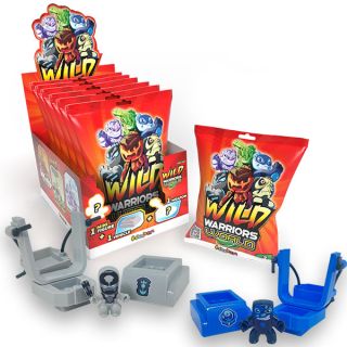 Wild Warriors World Ride Set: Display con 6 bustine